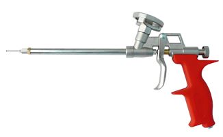 Schaumpistole mit Metallnadel FGZ/E mit rotem Griff, Z53043LO