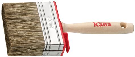 Flächenstreicher Kana Lasur 100x30mm Mixborste, Hartholz VPE6, Z532510-411