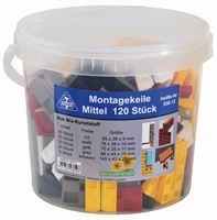 Montagekeile-Sortiment HAWE 120Stk/Kübel, Z53812