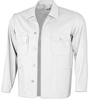 Arbeitsbluse weiß 240 g Gr. 58, Z54158G
