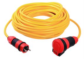 Verlängerungskabel SCHUKOultra 25lfm K35-N07V3V3-F 3G1,5 m. Stecker u. Kupplung, Z62271