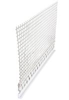Putzabschlussprofil WDVS, PVC mit Gewebe 2,5lfm/Sta, 5mm Putzstärke 25Sta/Kart 109Kart/Pal, Z6410305001