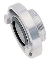Festkupplung C/52 Aluminium mit Außengewinde 2" Dichtringe aus Perbunan, Z656101