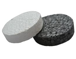 Polystyrol-Rondelle weiß 70mm 200Stk/Kart, 60Kart/Pal, Z7001