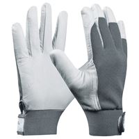 Handschuh UNI FIT COMFORT Ziegenleder, grau, EN388, Gr. 8, VPE12/120, Z703431