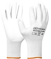 Montagehandschuh NANO FLEX, weiß, nahtlos, EN388, Gr. 10, VPE12/120, Z709244