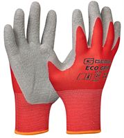 Montagehandschuh ECO GRIP, rot/grau, nahtlos, EN388, Gr. 10, VPE12/120, Z709691