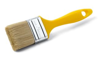 Flachpinsel MERCATO M gelb 50mm Mixborste VPE12, Z72344
