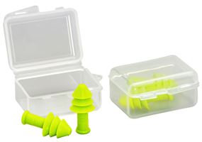 Gehörschutzstöpsel PROFI SILIKON grün, SNR 31dB, EN352-2, 2Paar/Pack = 4Stk, VPE12/144, Z731102