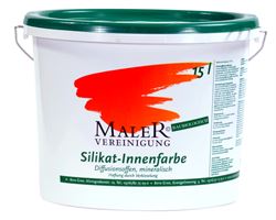 Innen-Silikatfarbe weiß stumpfmatt 15l/Kübel 24Kübel/Pal, Z7865