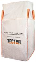 Schüttgutbehälter Einweg BIG BAG TECTOR® 90x90x120cm, 970l, für Mineralw. VPE150, Z84670
