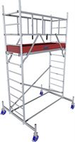 Alu-Rollgerüst KRAUSE® MONTO® PROTEC® Breitaufbau 2,00x0,60m, AH= 4,30m, Z940117