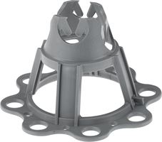 Abstandhalter mit Grundplatte 70/80mm für Eisen 8-16mm, 200Stk/Sack 36Sack/Pal, ZATM7080