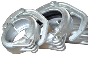 Schalen-Schnellverschlusskupplung 3" 89mm 85bar verzinkt ohne Dichtung 8Stk/Kart, ZB90100