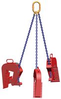 Betonrohrgehänge PEWAG WIN 3-Strang 2,0m, Kette d=7mm, 2500kg, gekuppelt, kürzbar, ZBRG26057