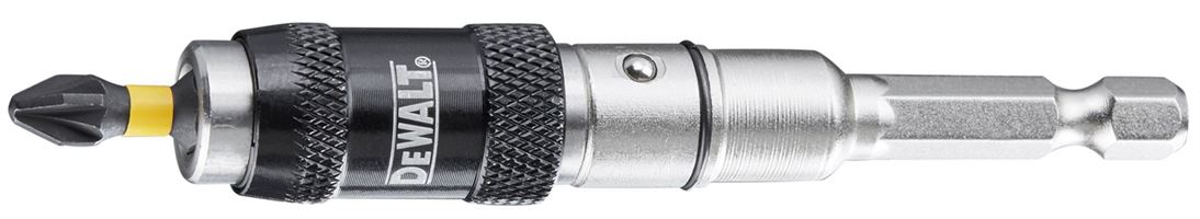 Bithalter EXTREME® IMPACT TORSION DEWALT® 1/4" 87mm schwenkbar, schlagfest, ZDT7505-QZ