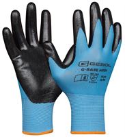 Handschuh G-BASE MIDI, blau/schwarz, 13G Polyester-Strick, EN388, Gr. 11, VPE12/120, ZEP76000711