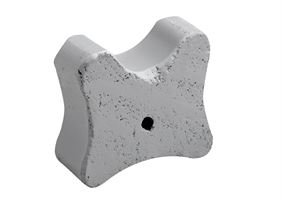 Faserbetonknochen VARIO o. Draht 20/25/30mm Schnittbreite 22mm 1000Stk/Sack 30Sack/Pal, ZFBEK20