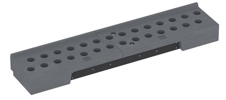 Transportschiene Kunststoff für 28 Bauzaunelemente, ZG102700