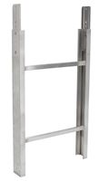 Leiterteil 150/200kg 1m mit Ringmuttern kpl. GEDA Lift 200/250, ZG3379