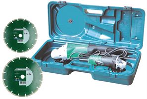 Winkelschleifer-Set HIKOKI G13SR4 125mm u. G23SW2 230mm m. 2 Dia-Blätter, Koffer, ZKG23SAYAZSET