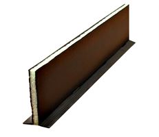 Dehnfugenprofil Estrich 10mm, Höhe 80mm mit Klebefolie 2,0lfm/Stange 30Sta/Bd 20Bd/Pal, ZL20057111022