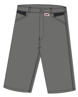 Arbeitsshorts LO-ACTIVE anthrazit/schwarz 245 g/m² Gr. 50 VPE5, ZLO-ACTAS-AS50