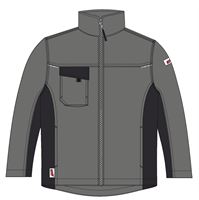 Bundjacke LO-ACTIVE anthrazit/schwarz 245 g/m² Gr. 48 VPE5, ZLO-ACTAS-BJ48