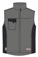 Winterweste LO-ACTIVE anthrazit/schwarz 245 g/m² Gr. 62 VPE5, ZLO-ACTAS-WW62