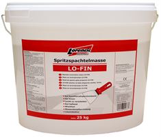 Spritzspachtelmasse LO-FIN auf Kunstharzdispersionsbasis 25kg/Kübel 24Kübel/Pal, ZLO-FIN