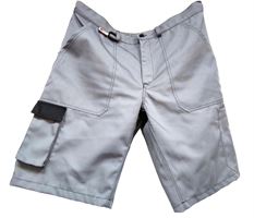 Arbeitsshorts LO-PROTEC grau/schwarz 245 g/m² Gr. 54 VPE5, ZLO-PROTGBAS54