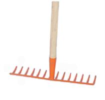 Gartenrechen 16 Zähne mit Stiel VPE5, ZR0160G