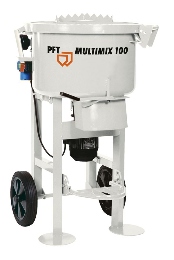 Zwangsmischer PFT MULTIMIX 100 2,0kW/230V/50Hz Inhalt 100l, Z00627405