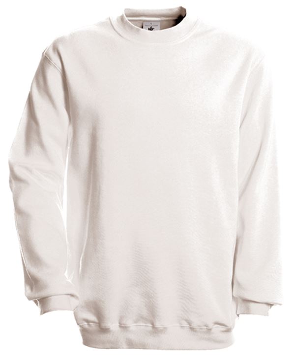 Sweatshirt SG20, weiß, 280 g/m², Gr. M, VPE5, Z01060000M