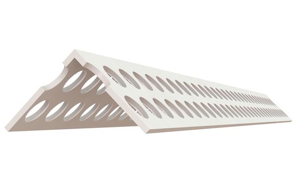 PVC-Eckwinkel 25x25mm 3,0lfm/Sta 50Sta/Kart 40Kart/Pal, Z0160605