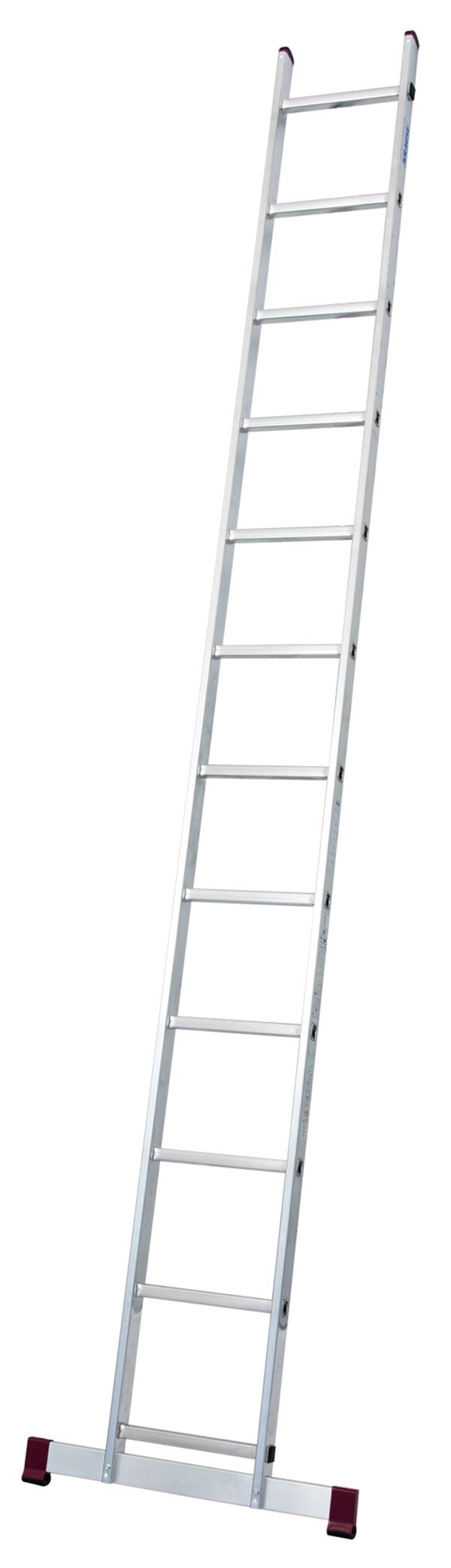 Anlegeleiter Alu KRAUSE® CORDA® 12 Sprossen 3,35m, AH= 4,30m, Gew. 5,2kg, Z030122