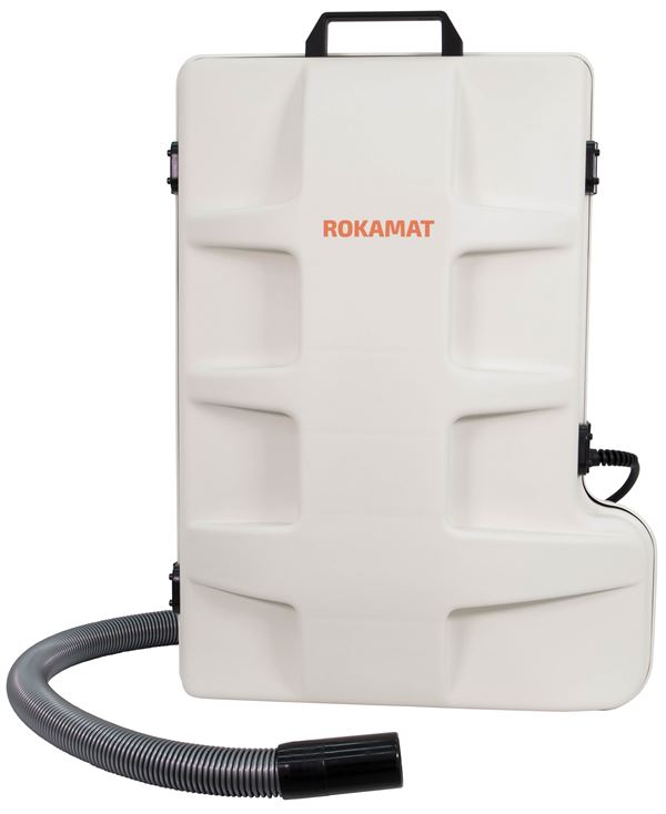 Rucksackstaubsauger ROKAMAT RVC-L inkl. 5 Stück Papierfiltertüten, Z100R