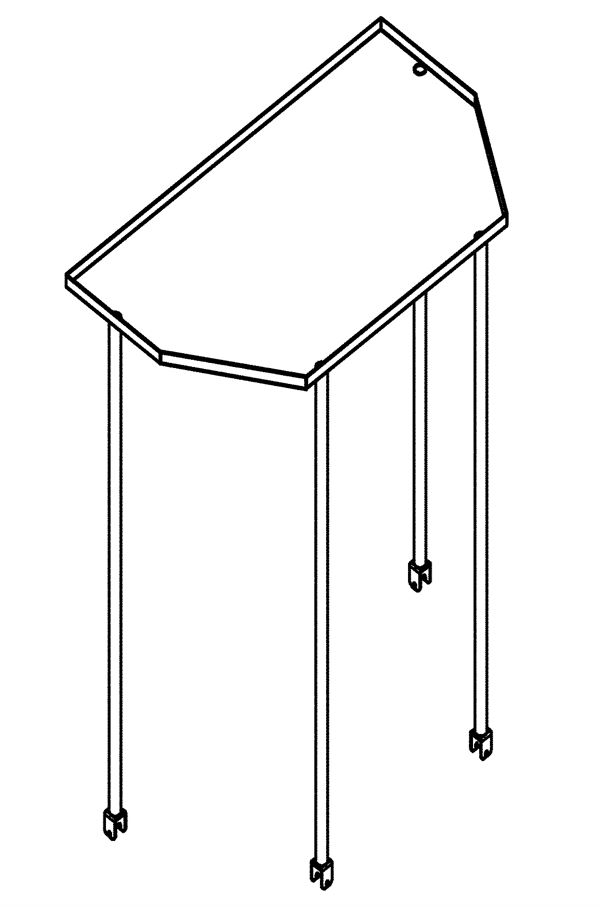 Dach für Betonsilo 1016 PAM, Z101620