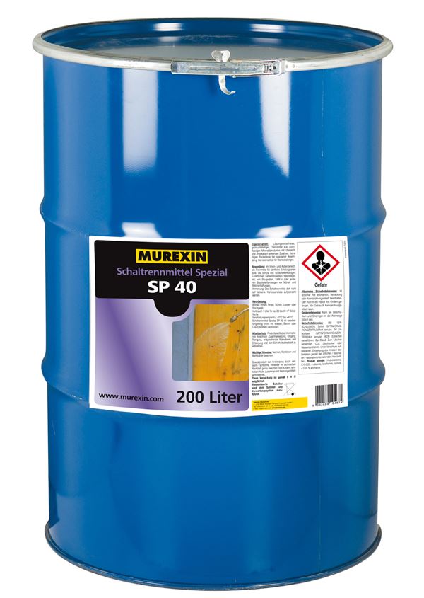 Schaltrennmittel/Schalöl Spezial SP40 200l/Fass lösungsmittelfrei 25-40m²/l VPE2, Z10467