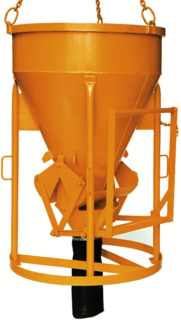 Betonsilo 1016.10, 750l zylindrisch-konisch mit Hebel, Z10640