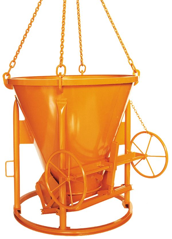 Betonsilo 1011H.12, 1000l konisch mit Handrad, Z10800H