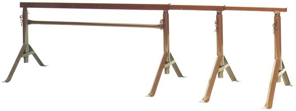 Gerüstbock Putzer 1308.1, 52-77cm Höhe, seitlich verstellbar 150-430cm, lackiert, Z13081