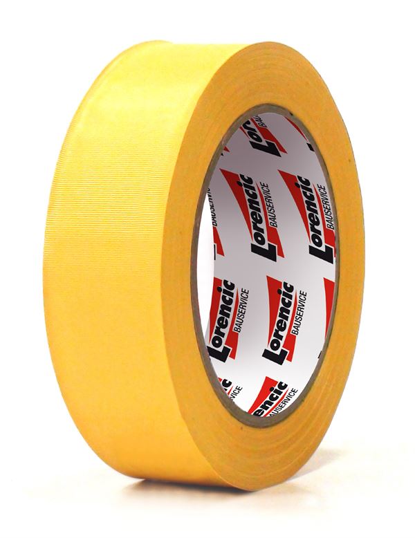 Klebeband PVC Profi gerillt gelb 30mm x 33m VPE60 !K. Haft. f. Rückst.!, Z16044LO