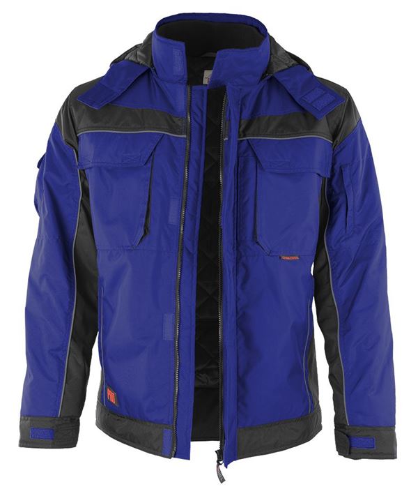 Winterjacke QUALITEX PRO, kornblau/schwarz, Gr. M, VPE10, Z203040M