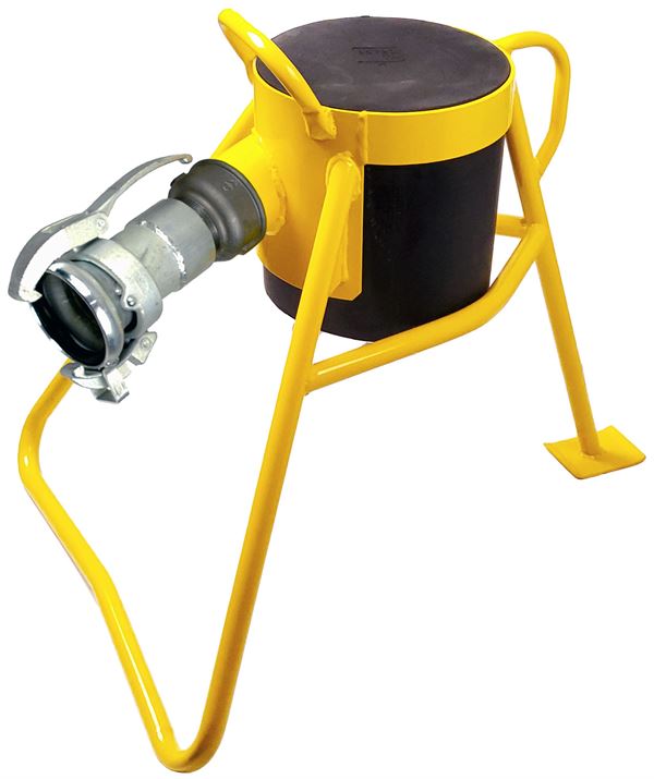 Auslaufbock Stahl mit Kupplung MT 70, Z207740X