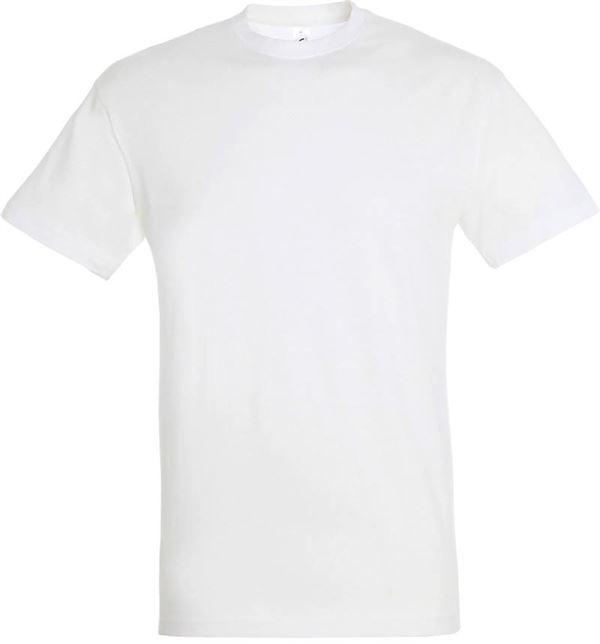 T-Shirt, weiß, 150 g/m², Gr. M, VPE10, Z251380WHM