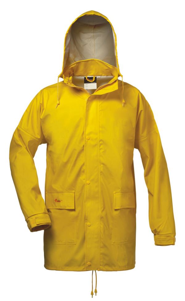 PU-Regenjacke LANDSKRONA, gelb, 190 g/m², Gr. L, VPE20, Z26404L