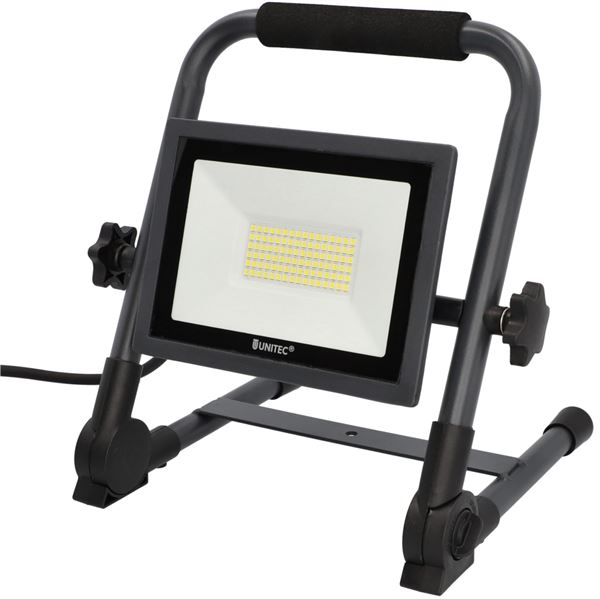 LED-Strahler UNITEC® faltbar 35W, 4250 Lumen inkl. 1,5m Kabel, Z302732