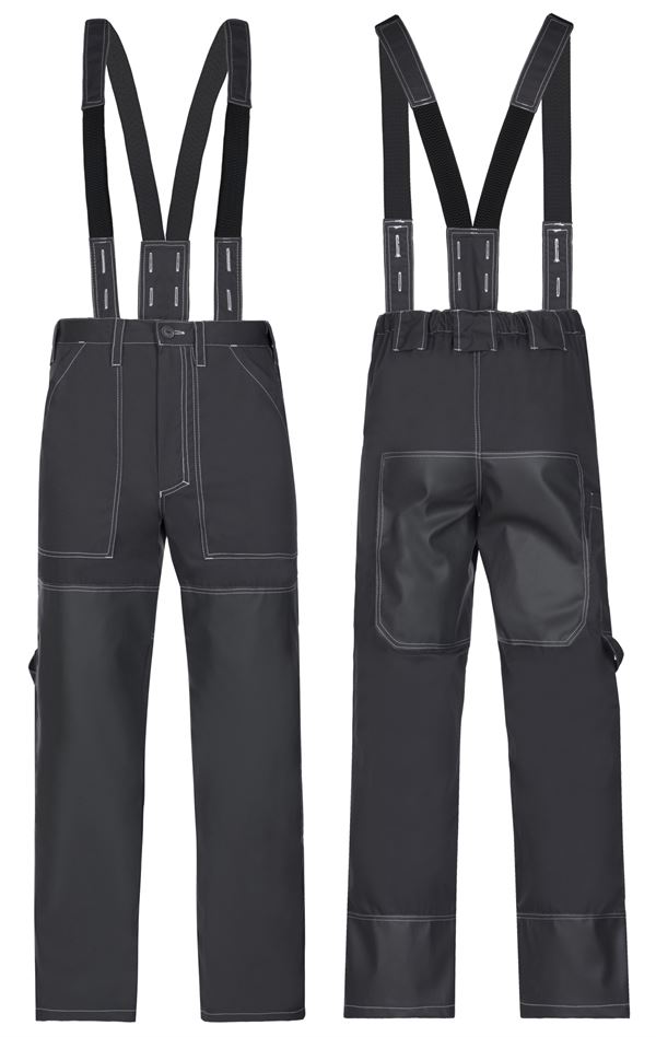 Bodenleger-Bundhose, grau, Gr. 54, Z31112254