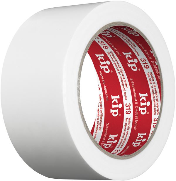 PE-Klebeband 319-55 glatt weiß 50mm x 33m 36Roll/Kart 50Kart/Pal !K. Haft. f. Rückst.!, Z31955